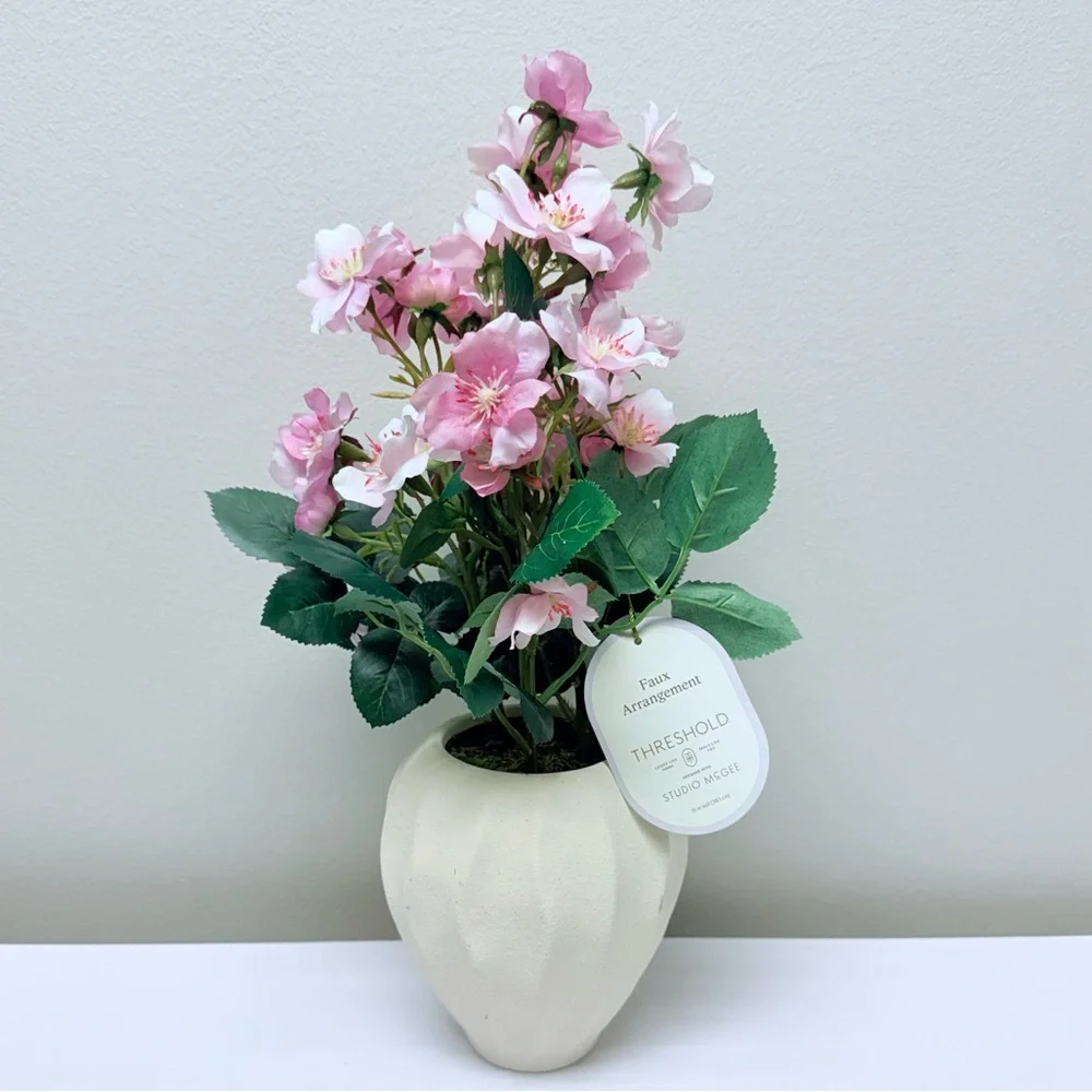 New! Blossom Arrangement Pink - Threshold™ designed w/ Studio McGee Spring 2026